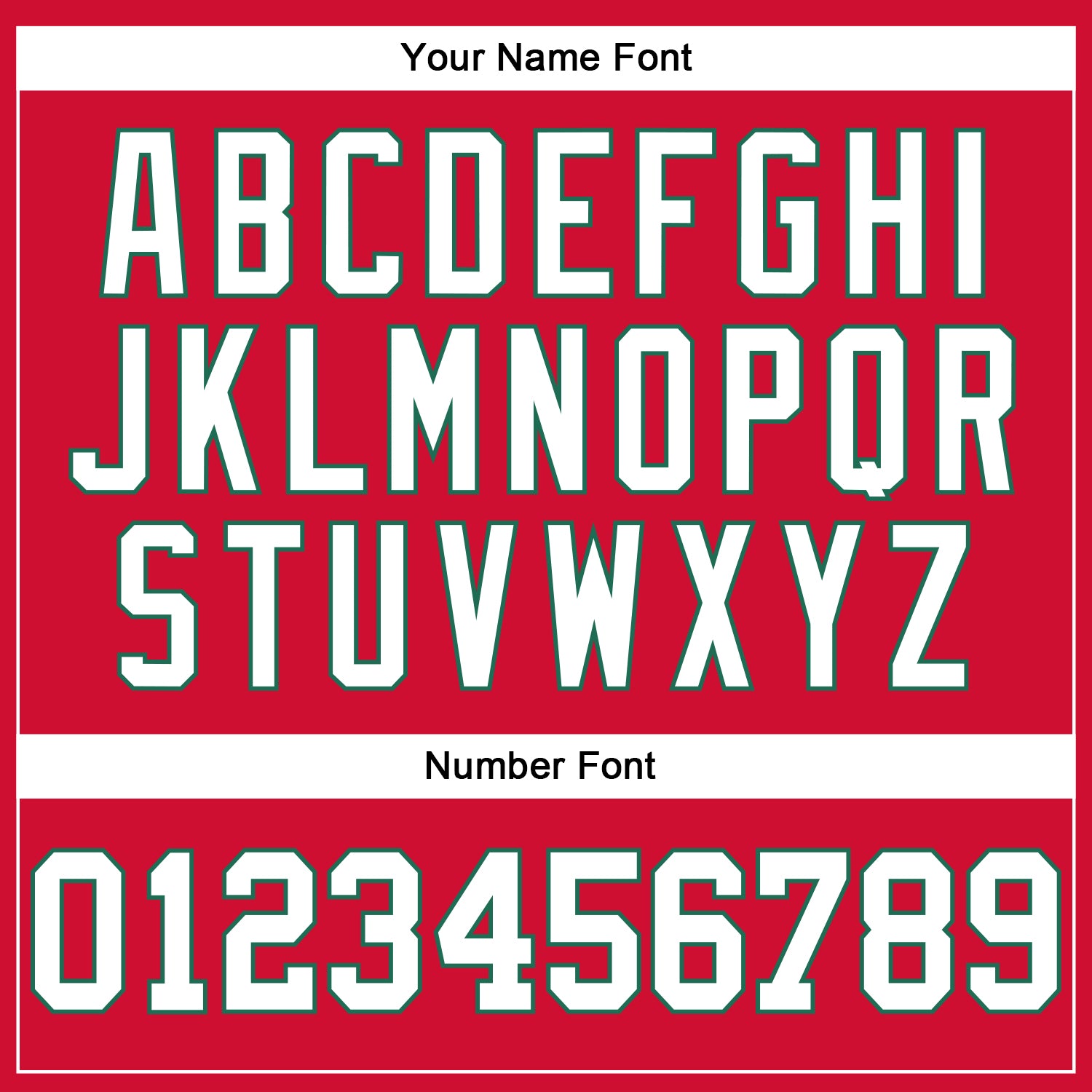 Personalized Red White-Kelly Green Authentic Throwback Basketball Jersey Team Custom Name and Number Personalized Red White-Kelly Green Authentic Throwback Basketball Jersey Team Custom Name and Number - Image 4