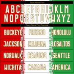 Personalized Red White Kelly Green-Old Gold Sublimation Iranian Flag Soccer Uniform Jersey Team Custom Name and Number