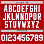 Personalized Red White-Light Blue 3D Pattern Design Gradient Style Twinkle Star Authentic Baseball Jersey Team Custom Name and Number