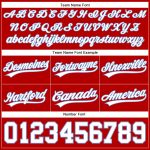 Personalized Red White-Light Blue Authentic Basketball Shorts Team Custom Name and Number