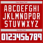 Personalized Red White-Light Blue Authentic Throwback Basketball Jersey Team Custom Name and Number