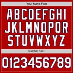 Personalized Red White-Navy Authentic Sleeveless Baseball Jersey