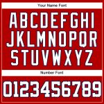 Personalized Red White-Navy Authentic Sleeveless Baseball Jersey Team Custom Name and Number