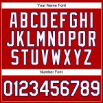 Personalized Red White-Navy Performance Vapor Golf Polo Shirt Team Custom Name and Number