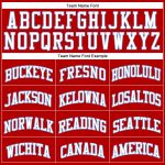 Personalized Red White Pinstripe White-Light Blue Authentic Basketball Jersey