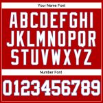 Personalized Red White Pinstripe White-Light Blue Authentic Basketball Jersey