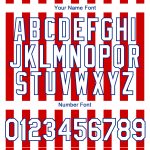 Personalized Red White-Royal 3D American Flag Patriotic Performance T-Shirt Team Custom Name and Number