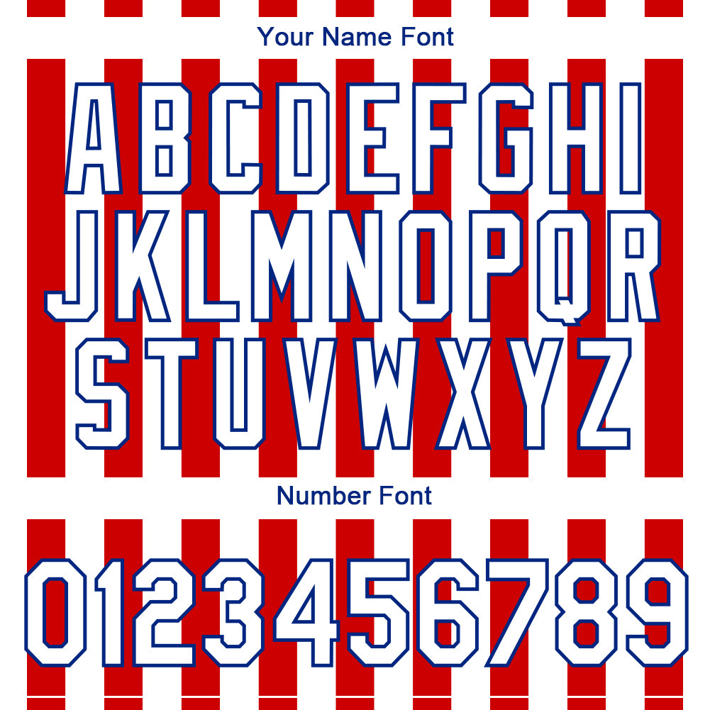 Personalized Red White-Royal 3D American Flag Patriotic Performance T-Shirt Team Custom Name and Number Personalized Red White-Royal 3D American Flag Patriotic Performance T-Shirt Team Custom Name and Number - Image 4