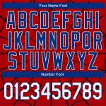 Personalized Red White-Royal 3D Pattern Design Spider Performance T-Shirt Team Custom Name and Number