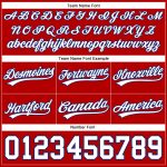 Personalized Red White-Royal Authentic Basketball Shorts Team Custom Name and Number