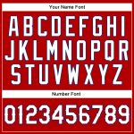 Personalized Red White-Royal Authentic Sleeveless Baseball Jersey Team Custom Name and Number