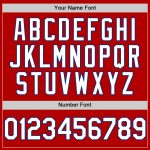 Personalized Red White-Royal Authentic Sleeveless Baseball Jersey