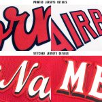 Personalized Red White-Royal Baseball Jersey Team Custom Name and Number