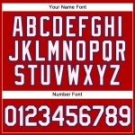 Personalized Red White-Royal Performance Vapor Golf Polo Shirt Team Custom Name and Number