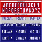 Personalized Red White-Royal Sublimation Croatian Flag Soccer Uniform Jersey Team Custom Name and Number