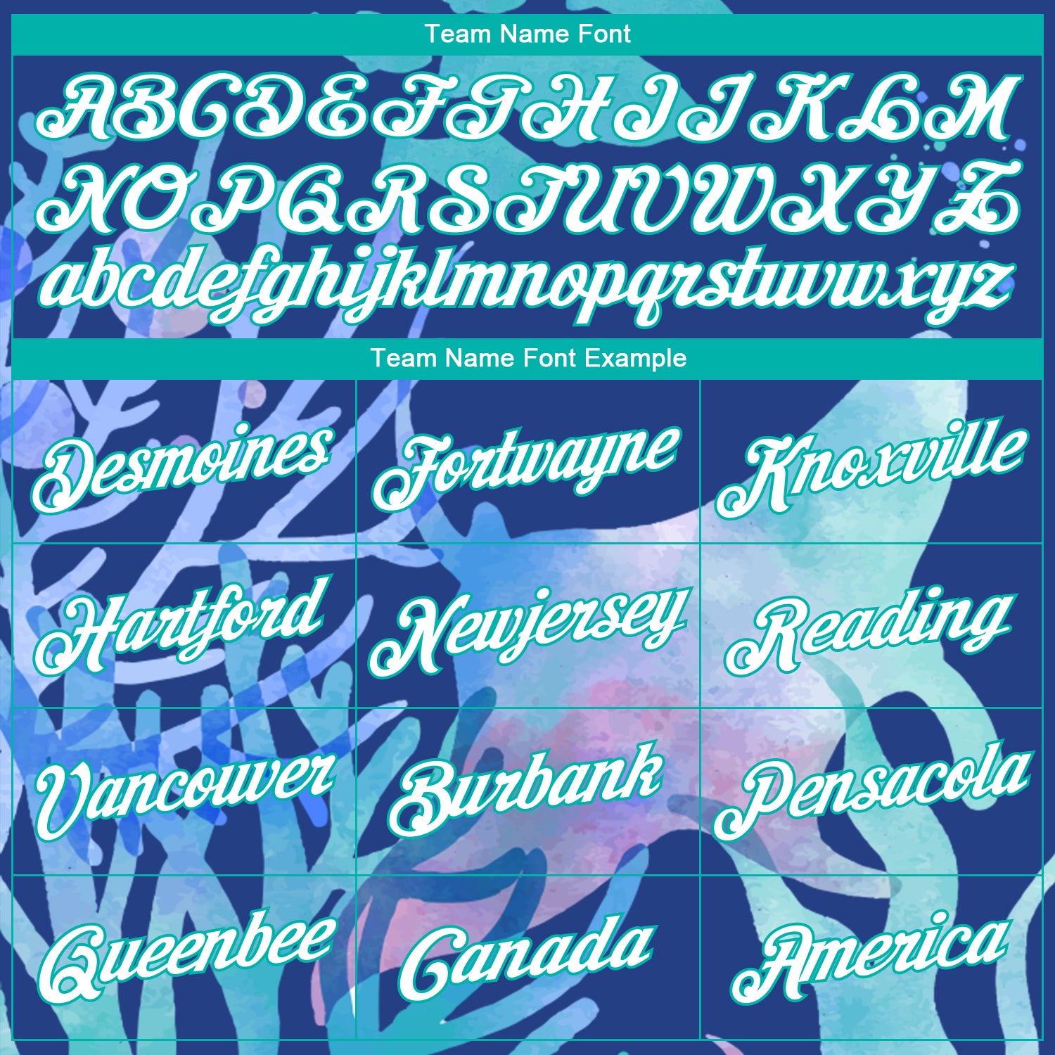 Personalized Royal Aqua-White 3D Pattern Design Ocean World Authentic Basketball Jersey Team Custom Name and Number Personalized Royal Aqua-White 3D Pattern Design Ocean World Authentic Basketball Jersey Team Custom Name and Number - Image 3