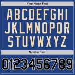 Personalized Royal Black-Cream Authentic Throwback Baseball Jersey Team Custom Name and Number