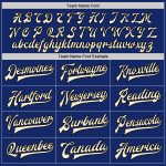Personalized Royal Black-Cream Bomber Full-Snap Varsity Letterman Two Tone Jacket Team Custom Name and Number