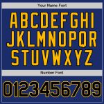 Personalized Royal Black-Gold Authentic Sleeveless Baseball Jersey Team Custom Name and Number