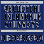 Personalized Royal Black-Gray Authentic Split Fashion Baseball Jersey Team Custom Name and Number
