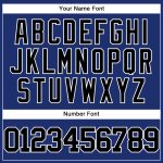 Personalized Royal Black-White Authentic Baseball Jersey Team Custom Name and Number