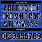 Personalized Royal Black-White Round Neck Sublimation Basketball Suit Jersey Team Custom Name and Number
