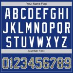Personalized Royal Camo-Light Blue Authentic Throwback Basketball Jersey Team Custom Name and Number
