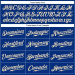 Personalized Royal Cream-Gold Authentic Sleeveless Baseball Jersey Team Custom Name and Number