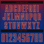 Personalized Royal Crimson-Cream Sublimation Soccer Uniform Jersey Team Custom Name and Number