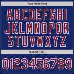 Personalized Royal Crimson-White Authentic Baseball Jersey