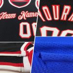 Personalized Royal Gold-Black Authentic Throwback Basketball Jersey