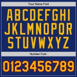Personalized Royal Gold-Red Authentic Throwback Basketball Jersey Team Custom Name and Number