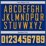 Personalized Royal Gold-White Authentic Baseball Jersey
