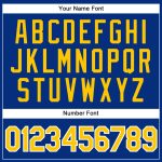 Personalized Royal Gold-White Authentic Sleeveless Baseball Jersey Team Custom Name and Number