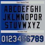 Personalized Royal Gray-Black Bomber Full-Snap Varsity Letterman Gradient Fashion Jacket Team Custom Name and Number