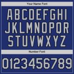 Personalized Royal Gray-Black Line Authentic Baseball Jersey Team Custom Name and Number