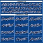 Personalized Royal Gray-Navy Authentic Baseball Jersey Team Custom Name and Number
