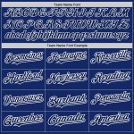 Personalized Royal Gray-Navy Authentic Raglan Sleeves Baseball Jersey Team Custom Name and Number