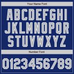 Personalized Royal Gray-Navy Authentic Raglan Sleeves Baseball Jersey Team Custom Name and Number