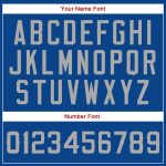 Personalized Royal Gray-Red Authentic American Flag Fashion Baseball Jersey Team Custom Name and Number