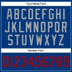 Personalized Royal Gray-Red Authentic Baseball Jersey Team Custom Name and Number