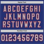 Personalized Royal Gray-Red Mesh Authentic Throwback Football Jersey Team Custom Name and Number
