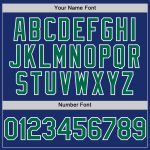 Personalized Royal Kelly Green-White Authentic Sleeveless Baseball Jersey