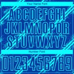 Personalized Royal Lakes Blue Sublimation Soccer Uniform Jersey Team Custom Name and Number