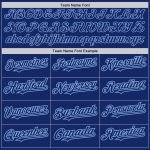 Personalized Royal Light Blue 3D Pattern Design Abstract Splatter Grunge Art Authentic Baseball Jersey Team Custom Name and Number