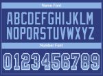 Custom Name and Number Personalized Royal Light Blue-White Mesh Football Jersey Drift Fashion Team Apparel Personalized Royal