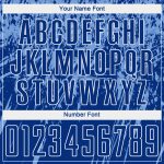 Personalized Custom Name and Number Soccer Jersey Light Blue-White Sublimation Uniform for Teams Personalized Royal Light