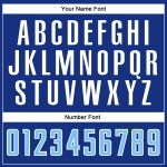 Custom Soccer Jersey with Personalized Name and Number - Light Blue-White Split Design, Fashion Team Uniform Personalized