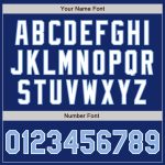 Personalized Light Blue Yellow Authentic Baseball Jersey - Royal Split Design Personalized Royal Light Blue-Yellow Authentic