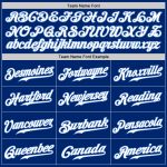 Personalized Light Blue Yellow Baseball Jersey Custom Name Number Authentic Split Fashion Team Personalized Royal Light Blue-Yellow